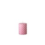 Vela Torcido Rosa Claro