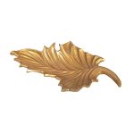 Centro Metal Folha Dourado