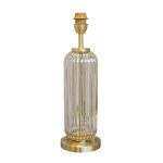 Base de Candeeiro Vidro Dourado